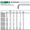 מפתח אלן כוכב "TORX" לבן כרום - TORX  T 08