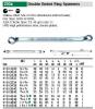 מפתח טבעת כפול  ארוך 10 מעלות  אינצ'י  13/16X7/8  HPQ