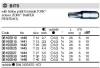 ביט טורקס עם חור !-כנ  משושה "1/4-TORX27 אורך 26