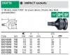מפתח גביע אלן TORX שחור לאויר, ריבוע  "1/25 TX45